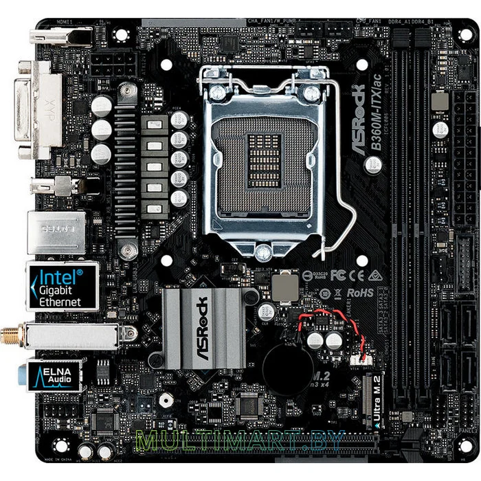 Материнская плата ASRock B360M-ITX/AC